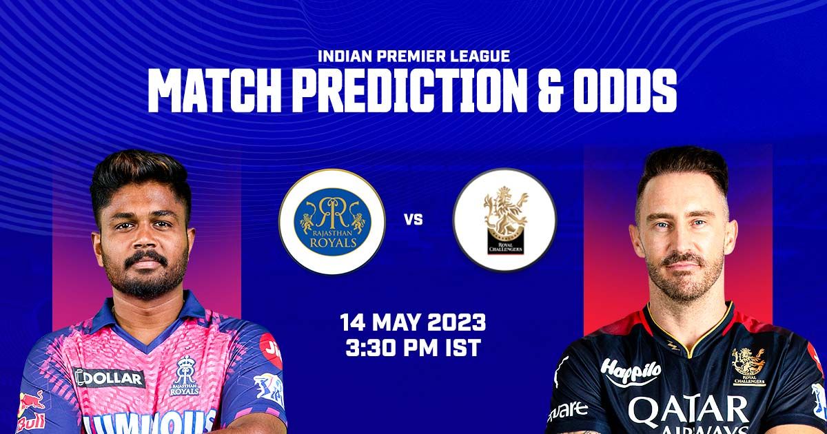 Cricket Betting Tips And Match Prediction For Rajasthan Royals vs Royal Challengers Bangalore 60th Match Tips With Online Betting Tips Cbtf Cricket-Free Cricket Tips-Match Tips-Jsk Tips