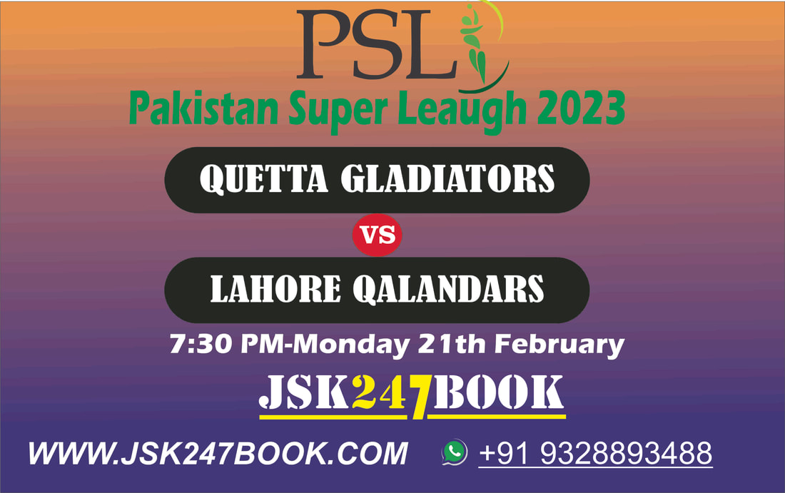 Cricket Betting Tips And Match Prediction For Quetta Gladiators vs Lahore Qalandars 10th Match Tips With Online Betting Tips Cbtf Cricket-Free Cricket Tips-Match Tips-Jsk Tips