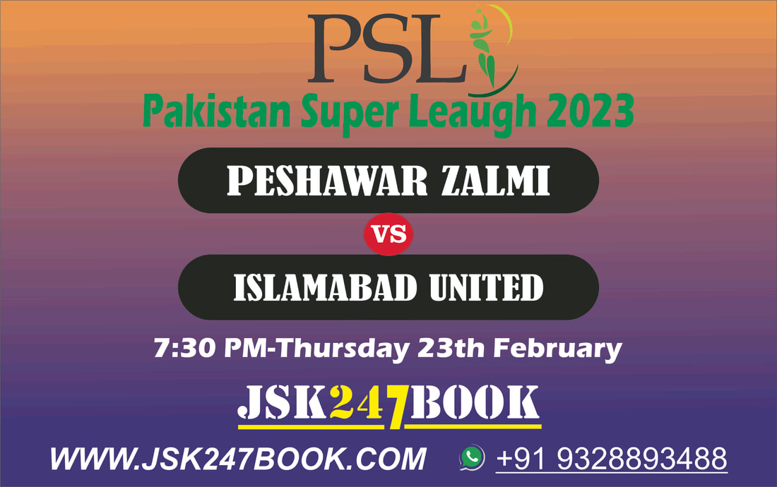 Cricket Betting Tips And Match Prediction For Peshawar Zalmi vs Islamabad United 12th Match Tips With Online Betting Tips Cbtf Cricket-Free Cricket Tips-Match Tips-Jsk Tips