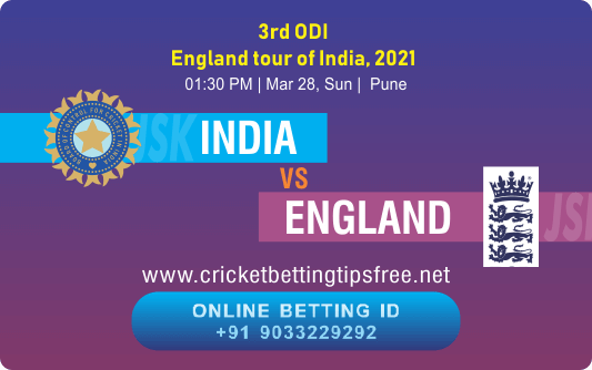 Cricket Betting Tips And Match Prediction For India vs England 3rd ODI Match Tips With Online Betting Tips Cbtf Cricket-Free Cricket Tips-Match Tips-Jsk Tips 