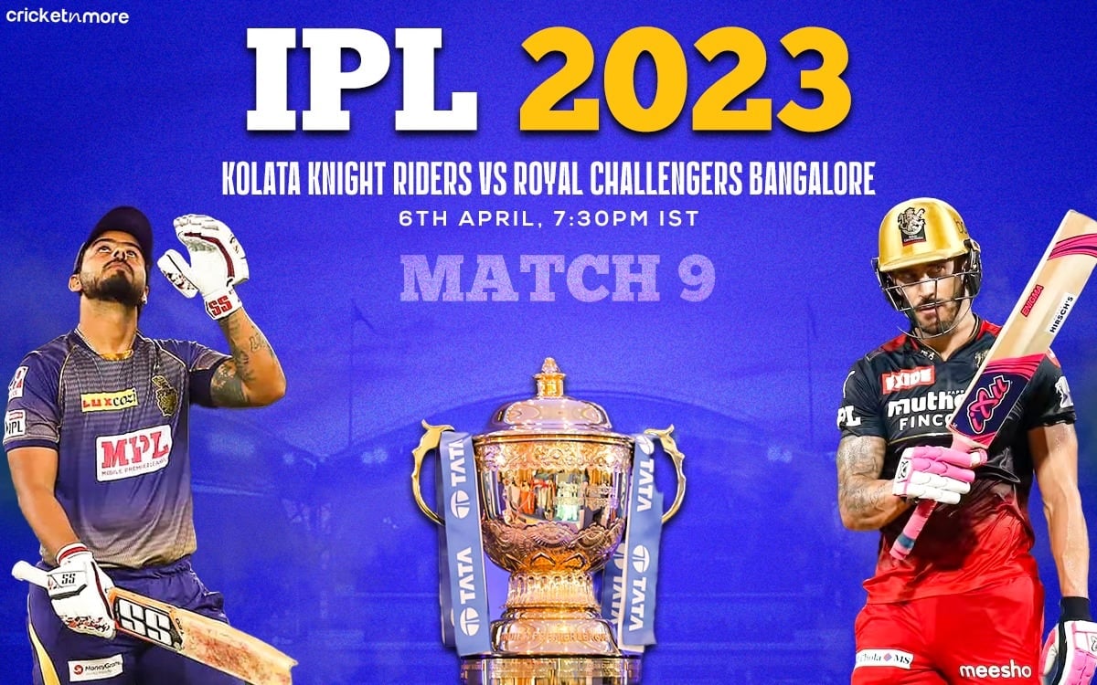 Cricket Betting Tips And Match Prediction For Kolkata Knight Riders vs Royal Challengers Bangalore 9th Match Tips With Online Betting Tips Cbtf Cricket-Free Cricket Tips-Match Tips-Jsk Tips