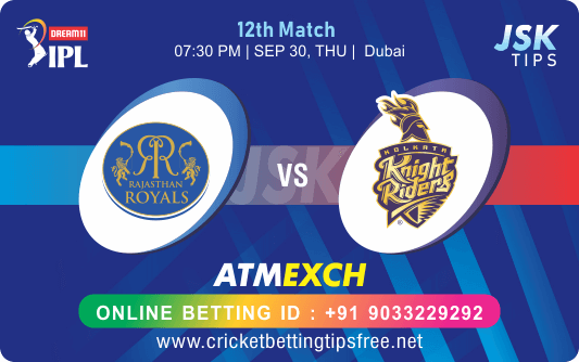 Cricket Betting Tips And Match Prediction For Rajasthan vs Kolkata 12th Match Tips With Online Betting Tips Cbtf Cricket-Free Cricket Tips-Match Tips-Jsk Tips 