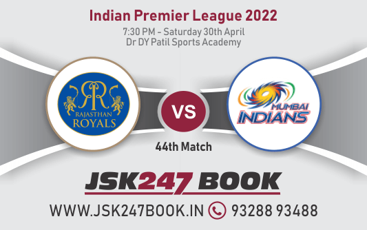 Cricket Betting Tips And Match Prediction For Rajasthan Royals vs Mumbai Indians 44th Match Tips With Online Betting Tips Cbtf Cricket-Free Cricket Tips-Match Tips-Jsk Tips
